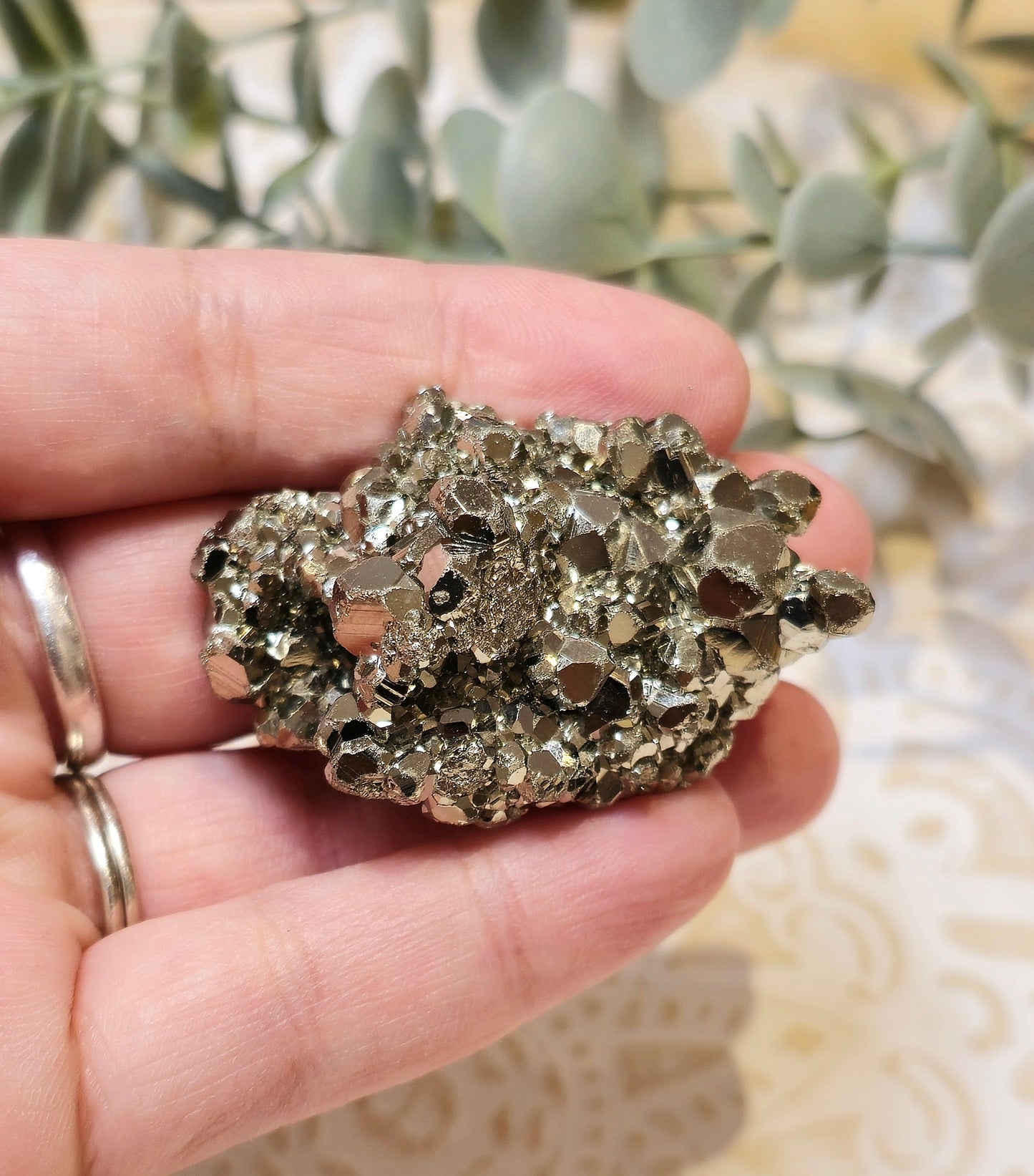 Pyrite brute du Pérou