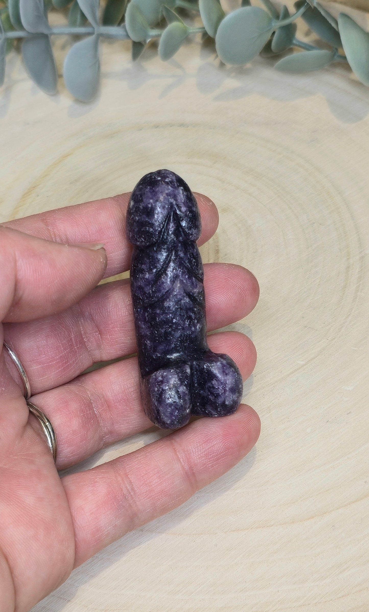 Pénis en Lépidolite