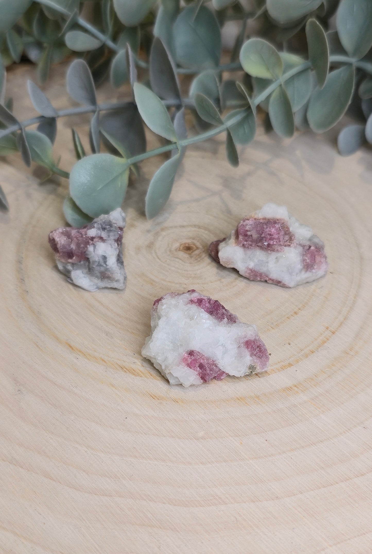 Tourmaline rose brute du Brésil