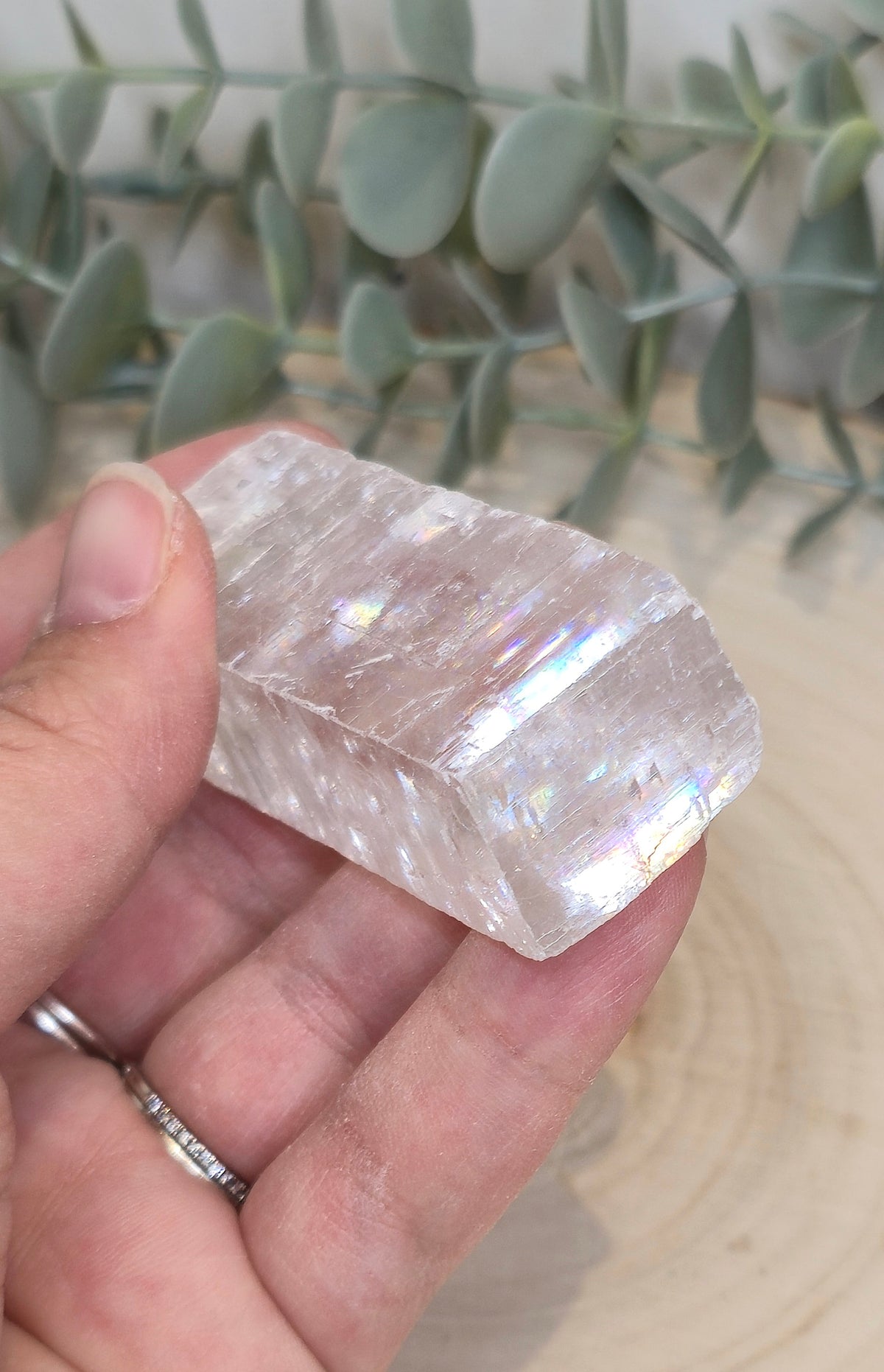 Cube de Calcite optique claire