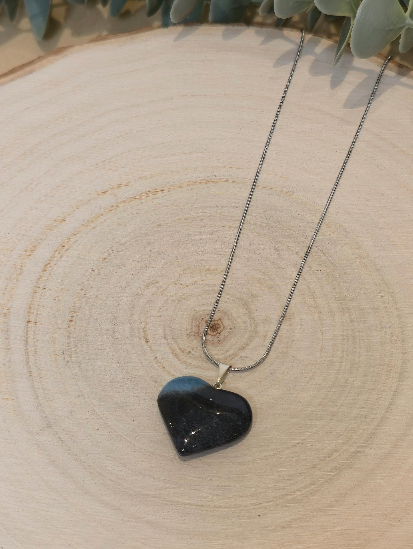 Collier Trolleite en coeur