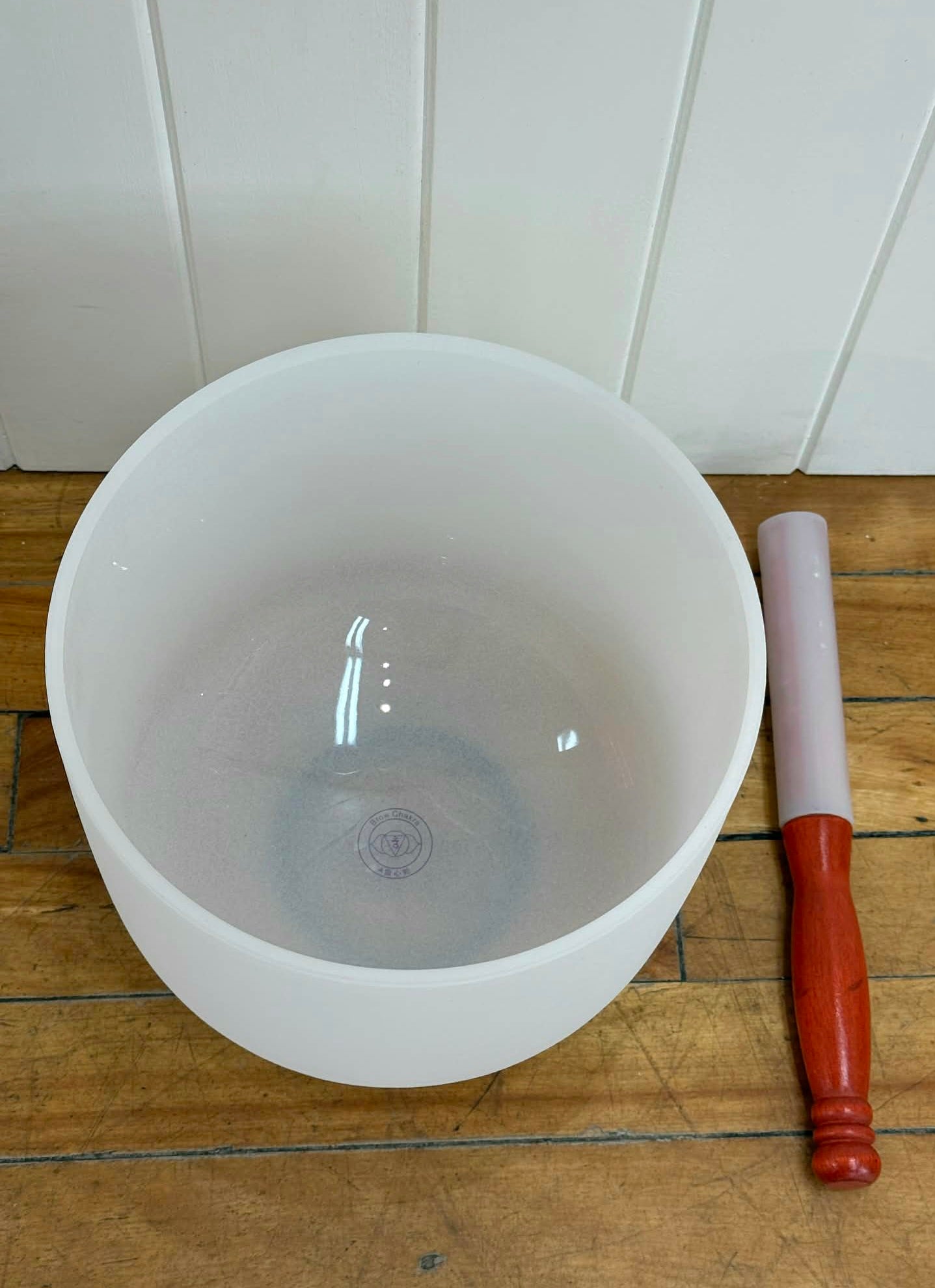 Bol de Crystal 8" Chakra Du 3e Oeil