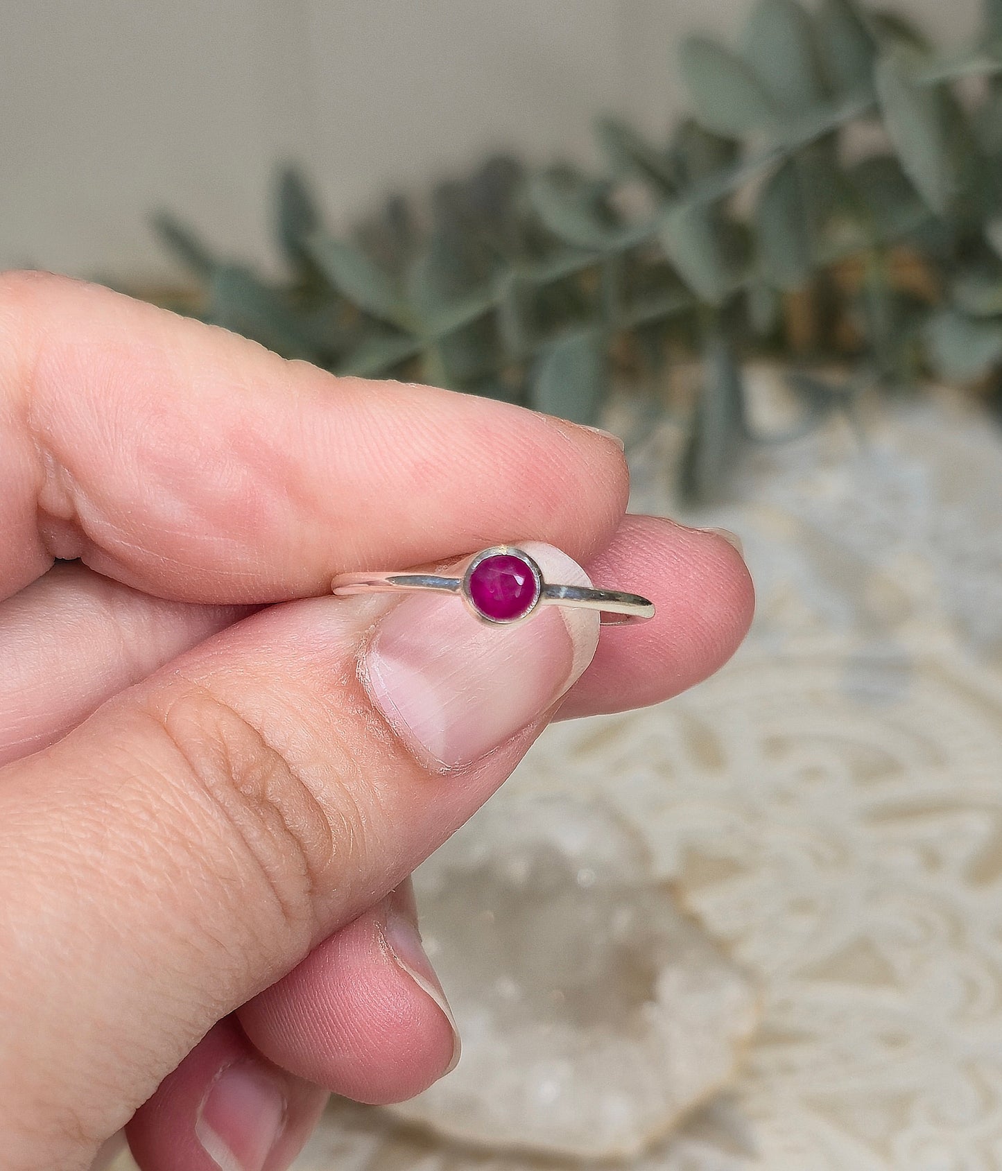 Bague Rubis
