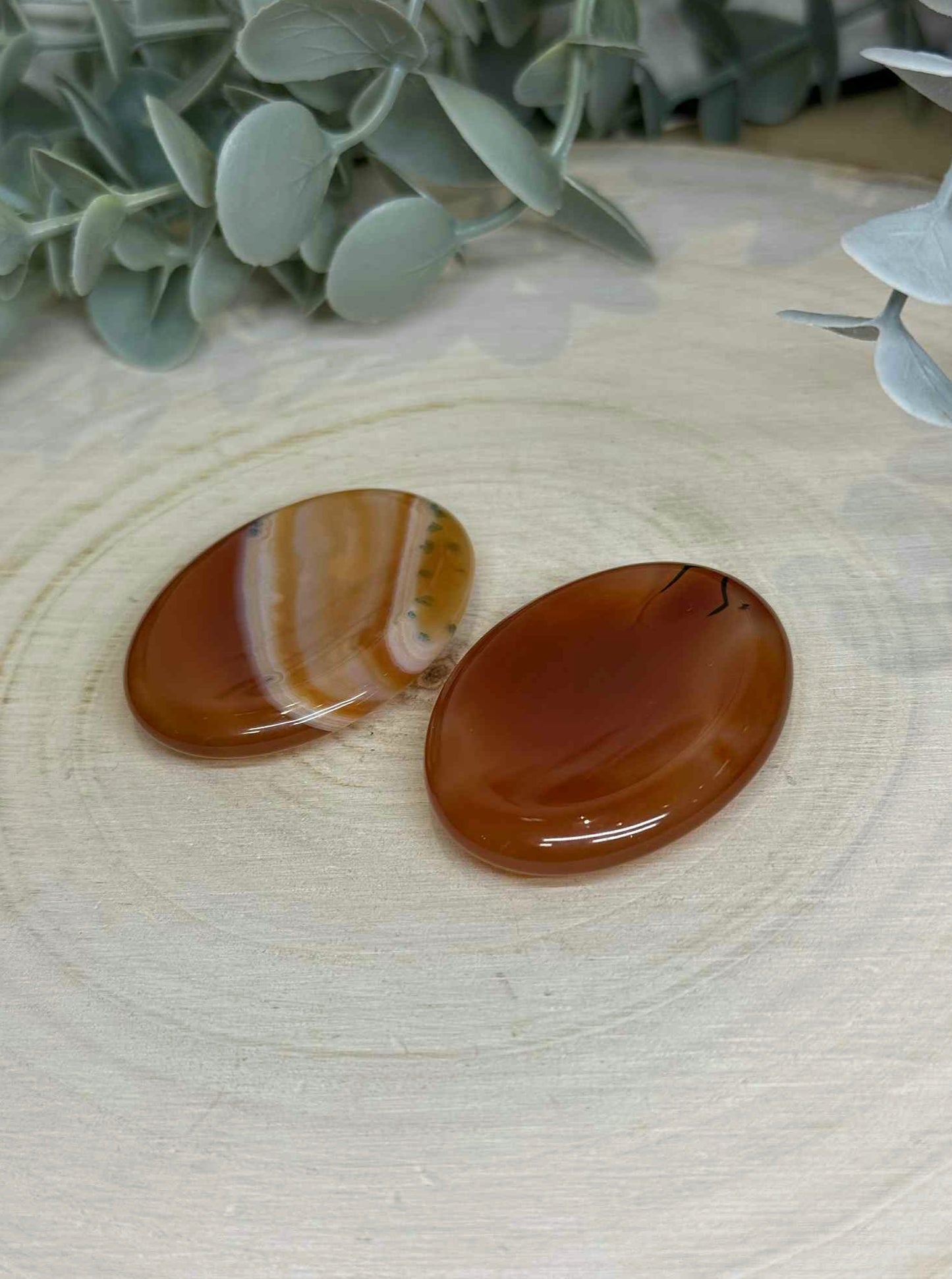 Cornaline Worry stone