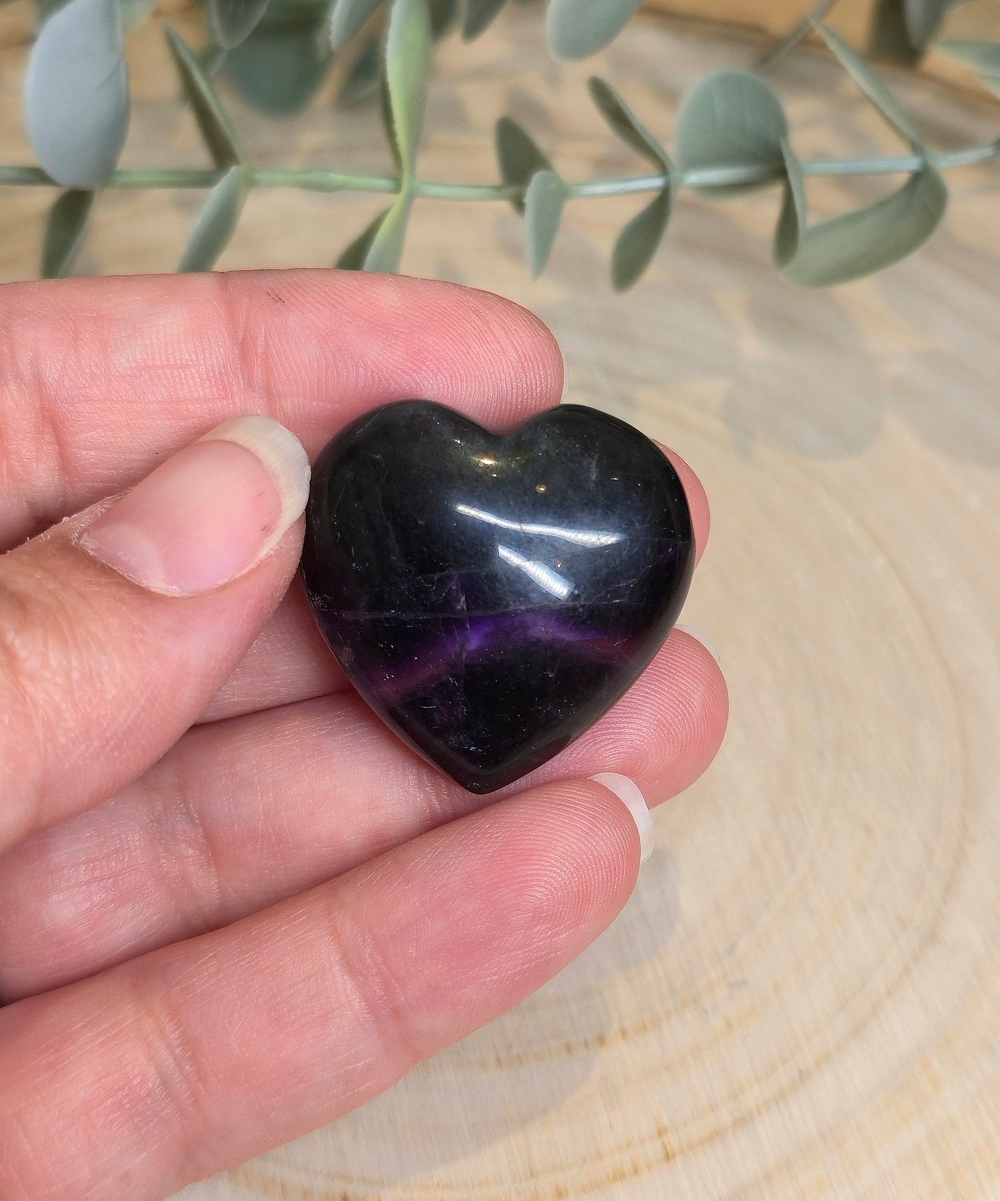 Coeur en Fluorite