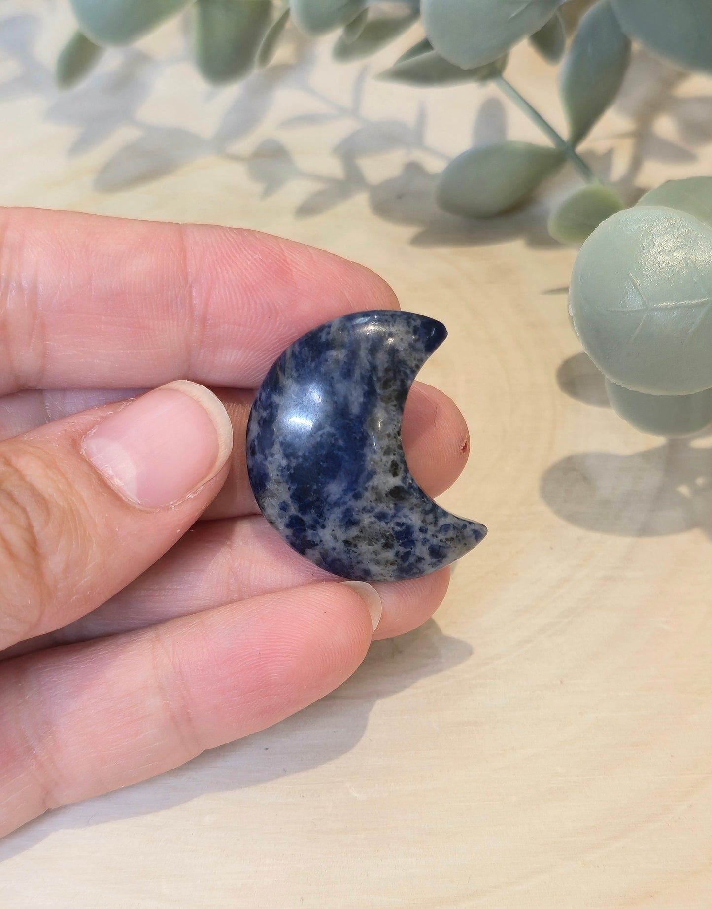 Lune en Sodalite