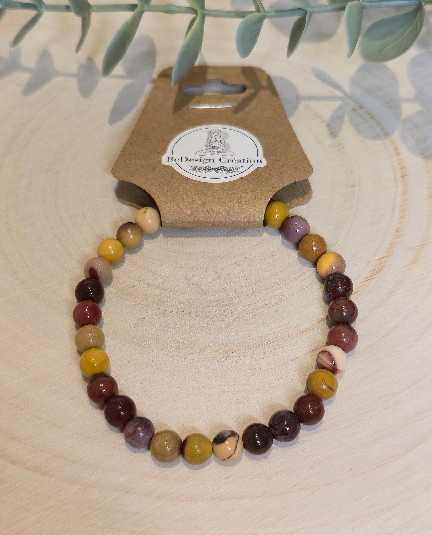 Bracelet Mookaïte 6mm