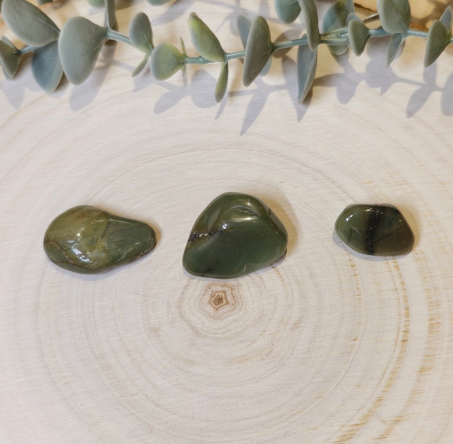 Jade nephrite barattée