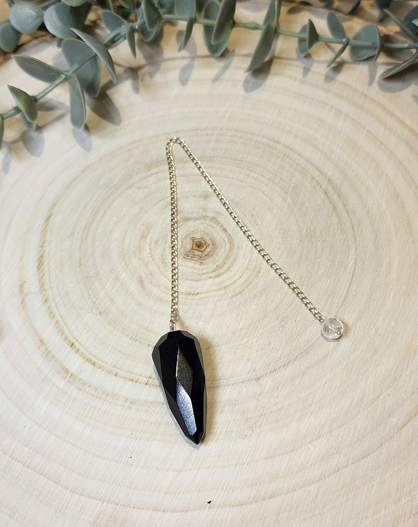 Pendule Tourmaline diamand