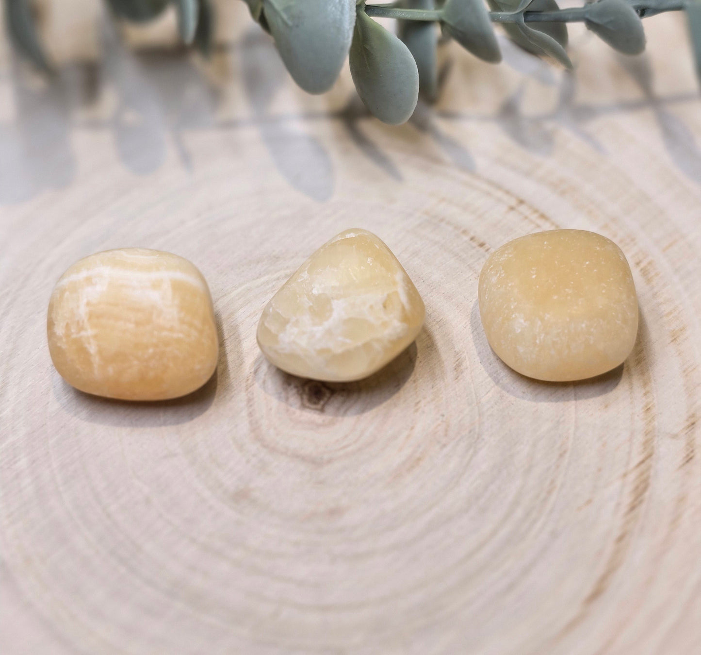 Calcite jaune barattée