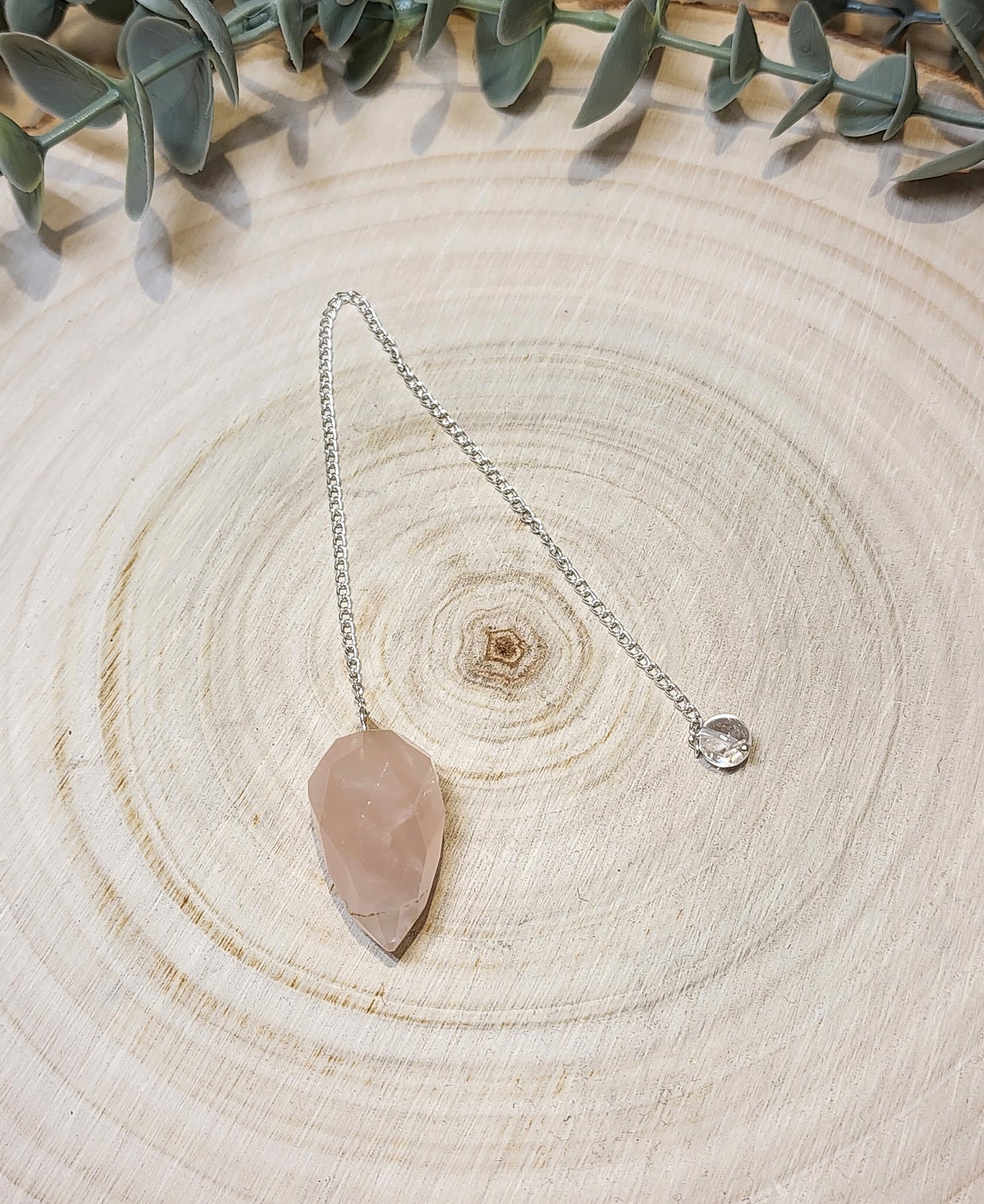 Pendule Quartz rose diamand