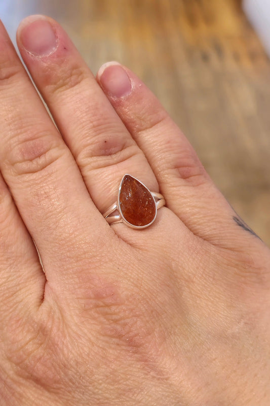 Bague Pierre de soleil