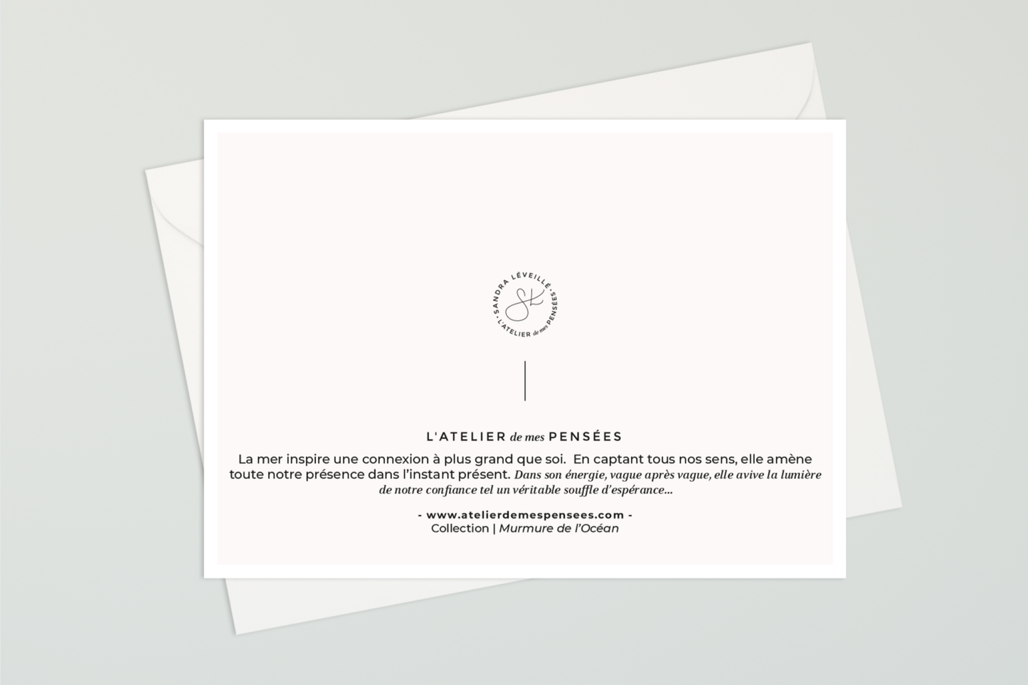 Carte de souhaits - Souffle d'espérance