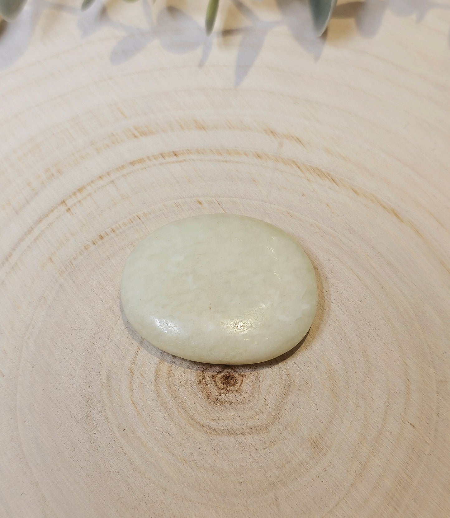 Pierre de paume mince Jade