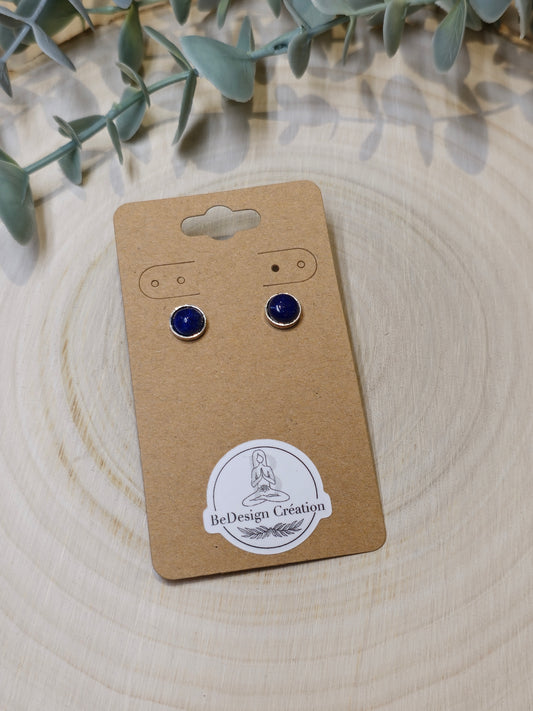 Boucles d'oreilles Lapis Lazuli