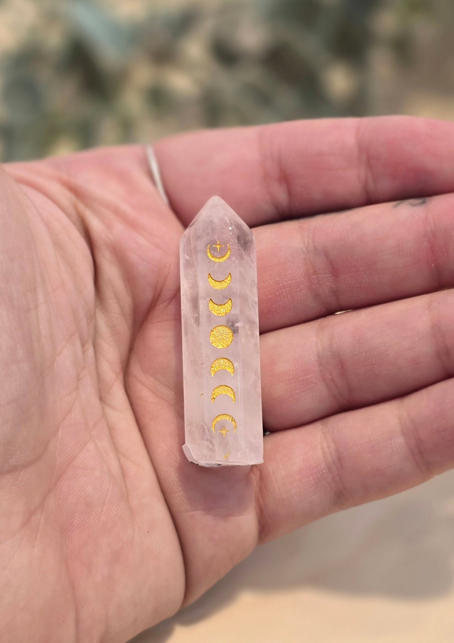 Pointe Quartz phase lune