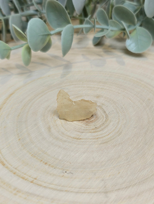 Verre de Libye du Désert du Sahara (Égypte)