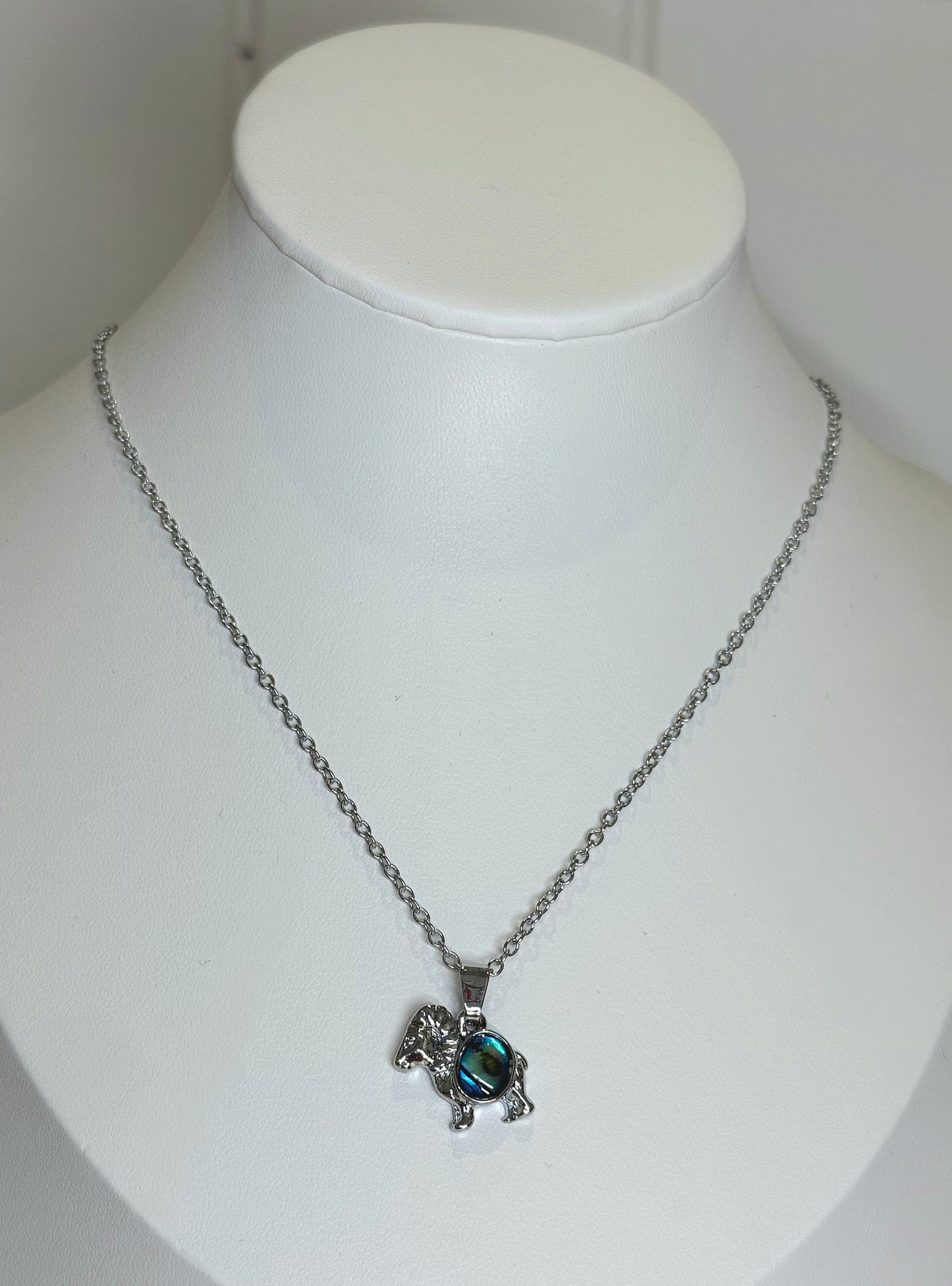 Collier Bélier avec Abalone
