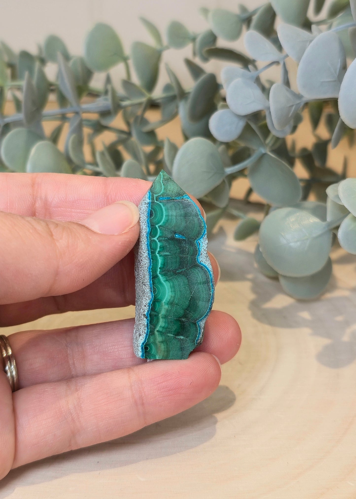 Pointe Malachite Chrysocolle