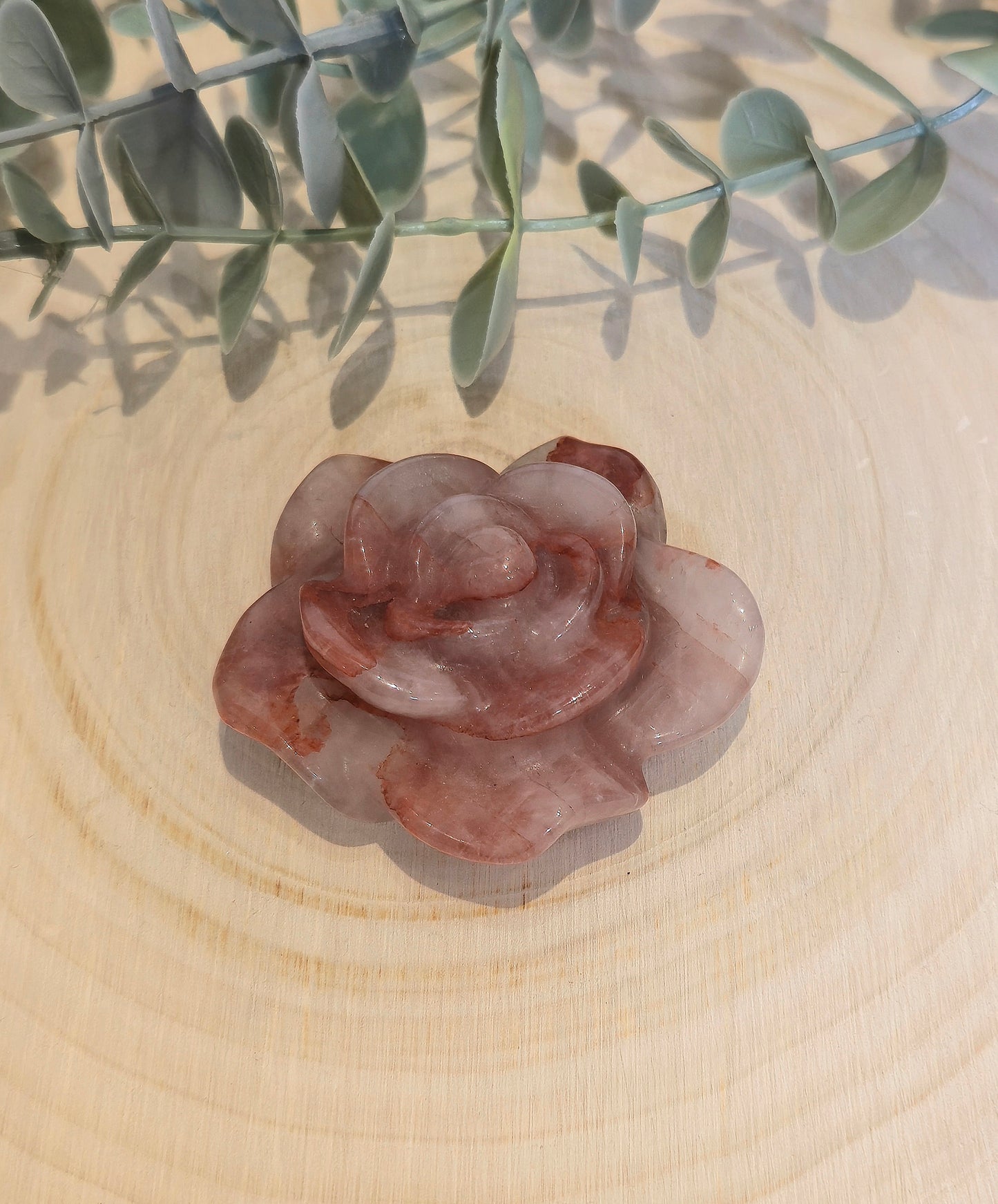 Fleur en Quartz feu