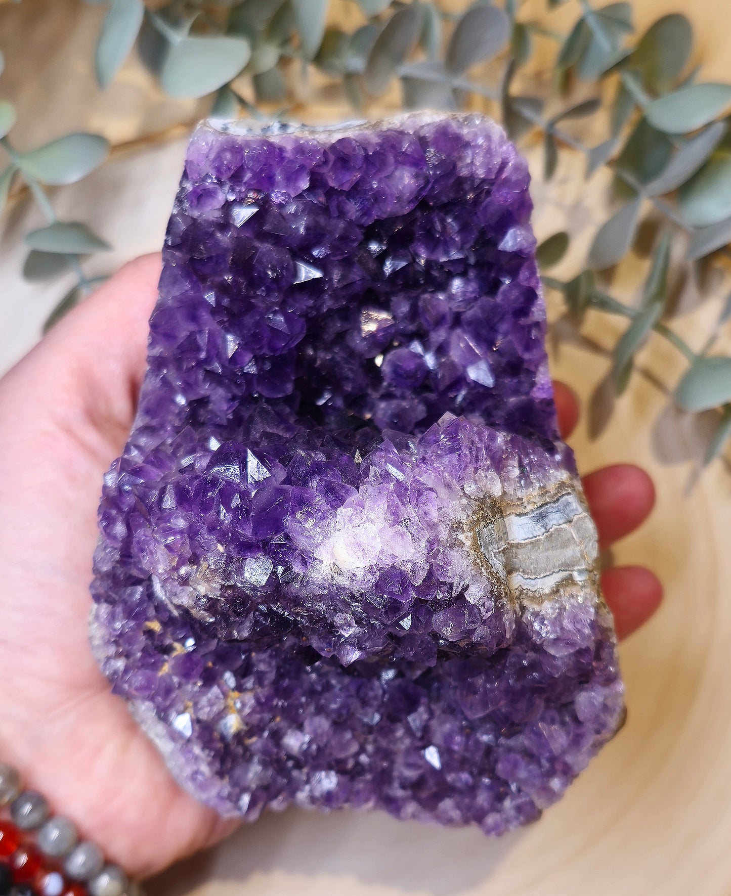 Base d’Améthyste géode