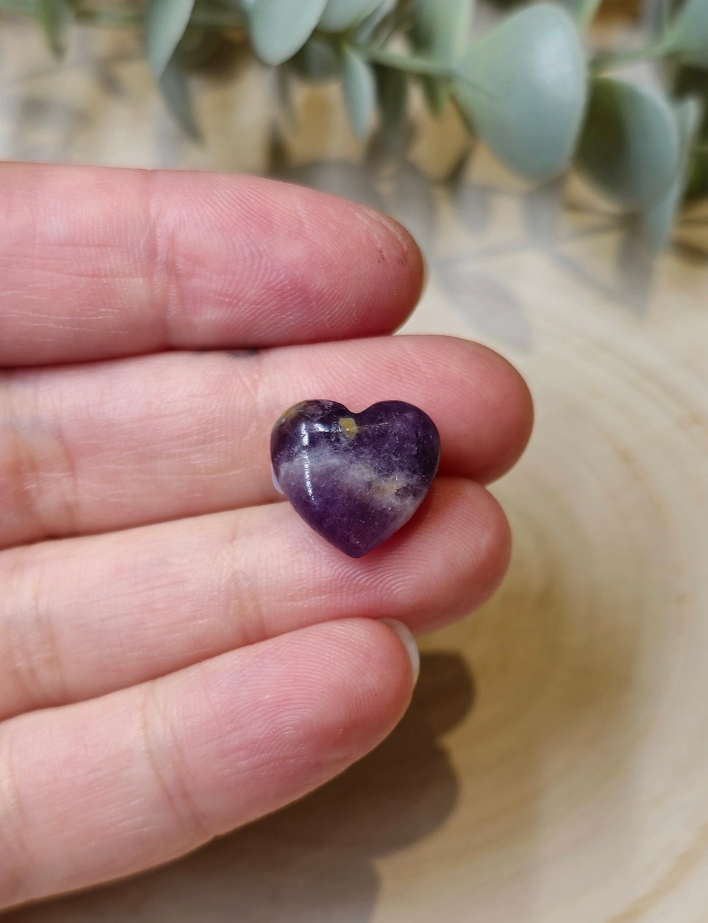 Mini Coeur en Améthyste
