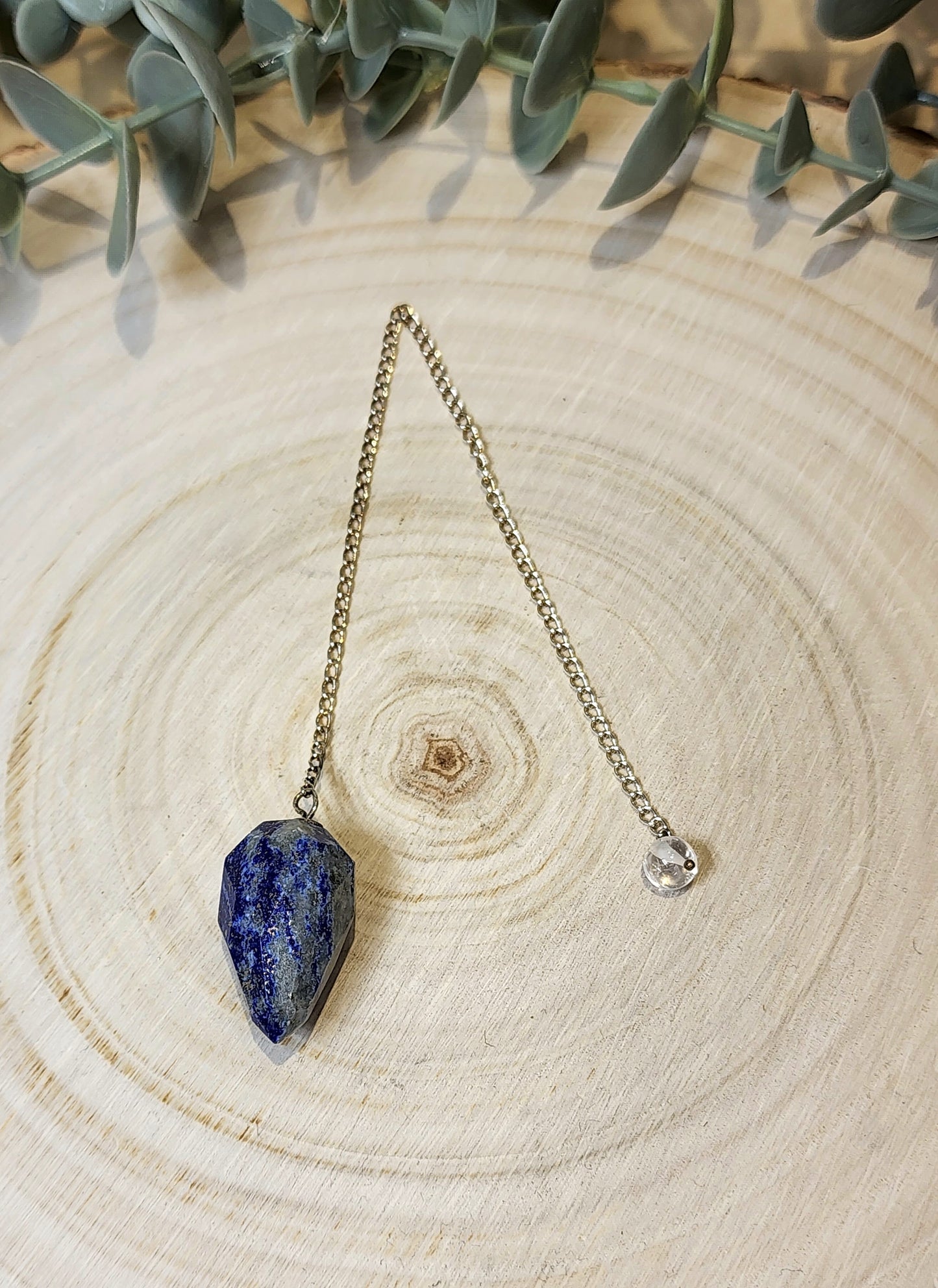 Pendule Lapis Lazuli diamand