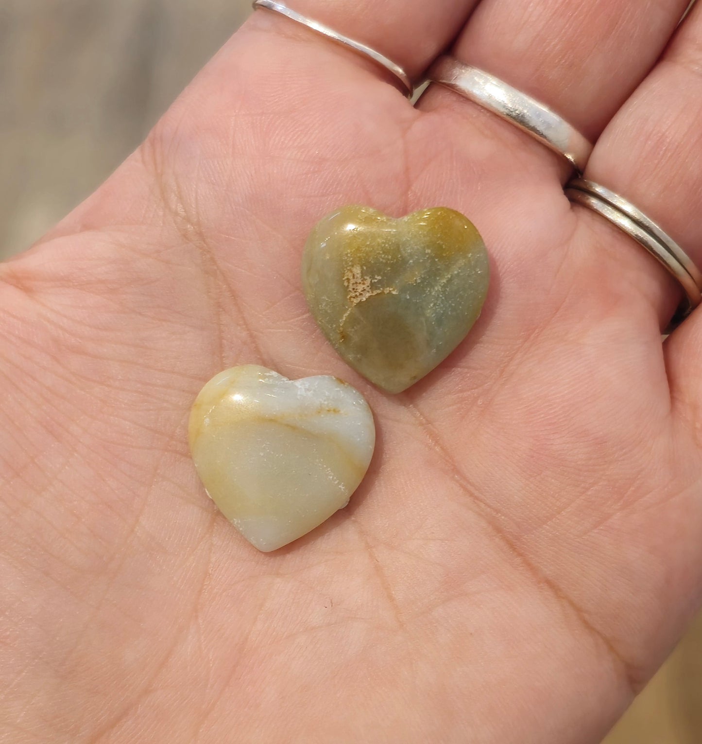 Coeur en Jaspe océan