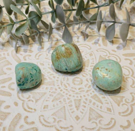 Turquoise du Pérou barattée