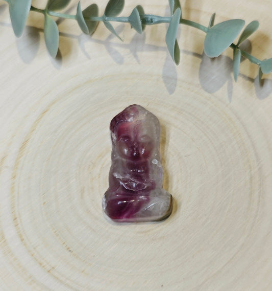 Bouddha Fluorite de poche