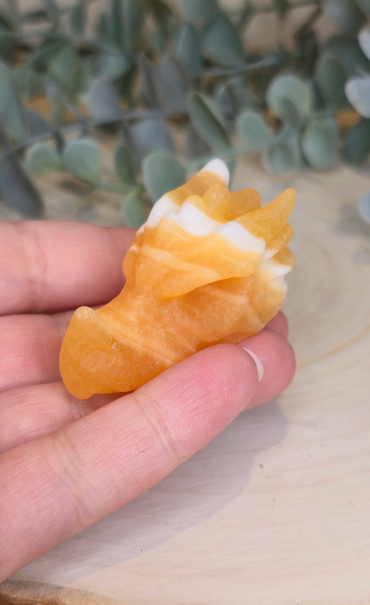 Dragon Calcite jaune