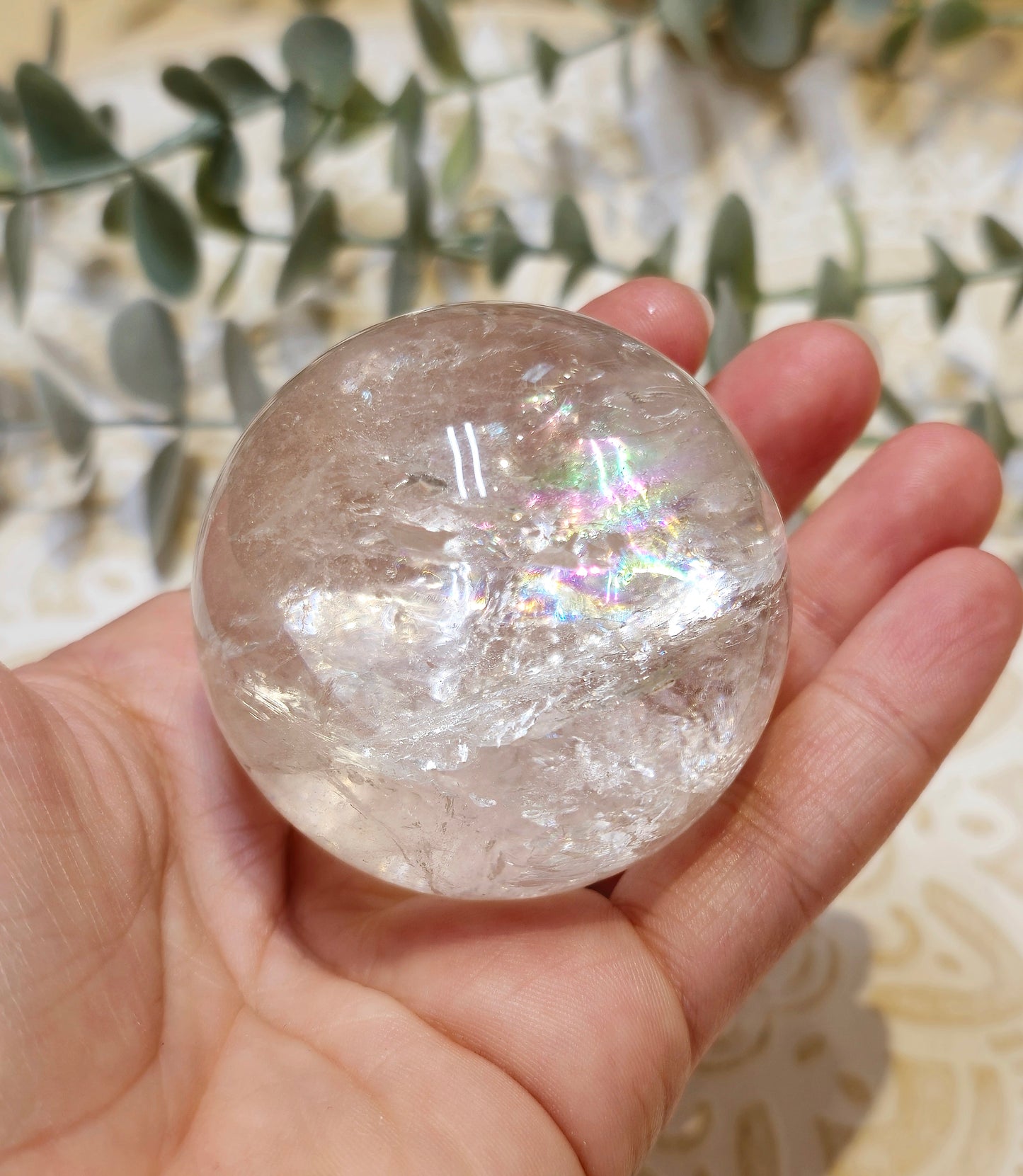 Sphère Quartz clair