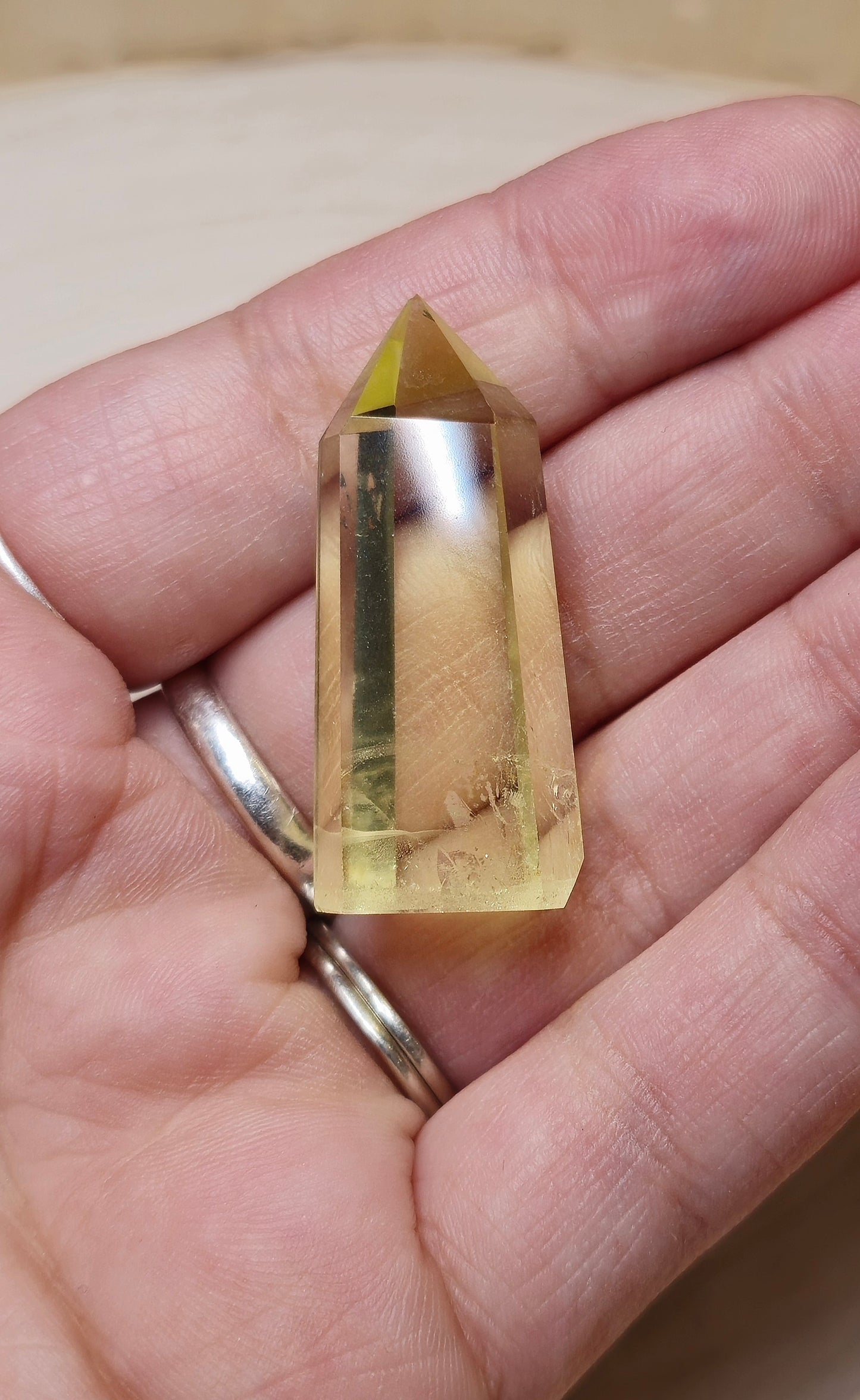 Pointe en Quartz citron