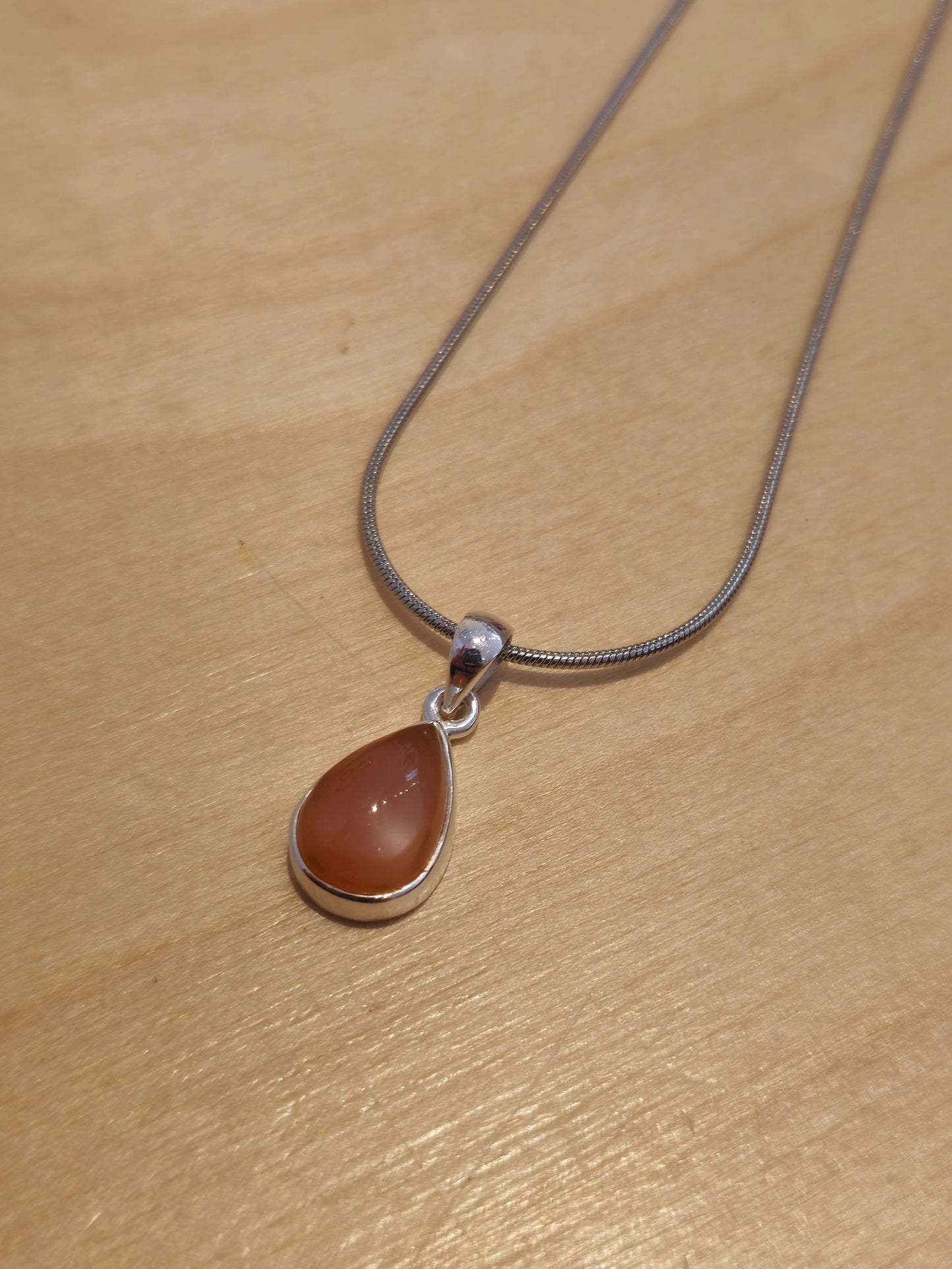 Collier Pierre de lune pêche