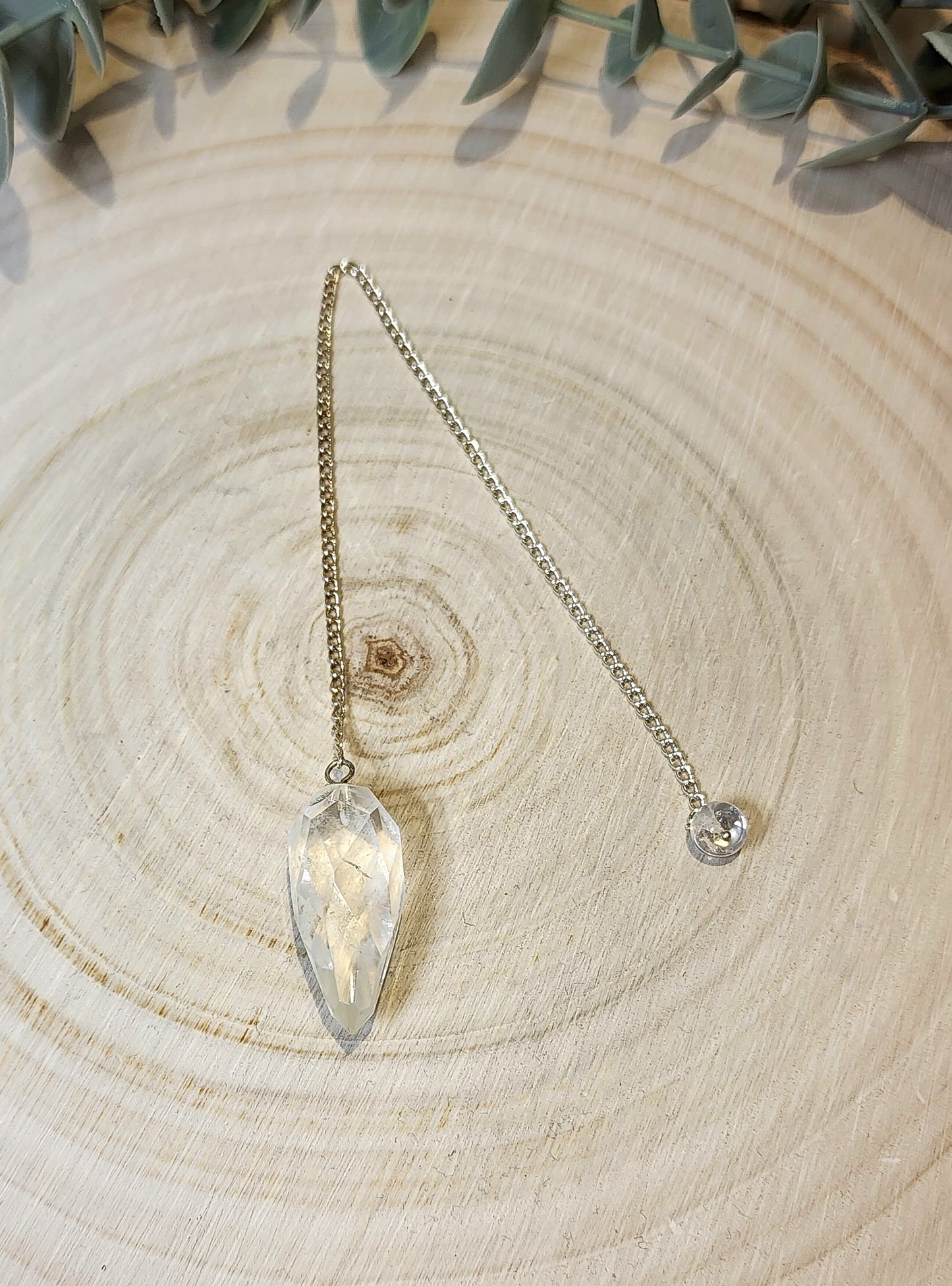 Pendule Quartz clair diamand