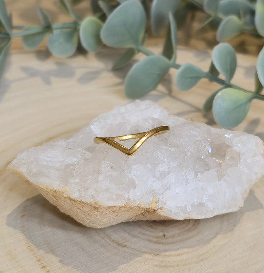 Bague Triangle gold