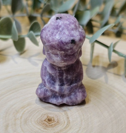 Bouddha Lépidolite