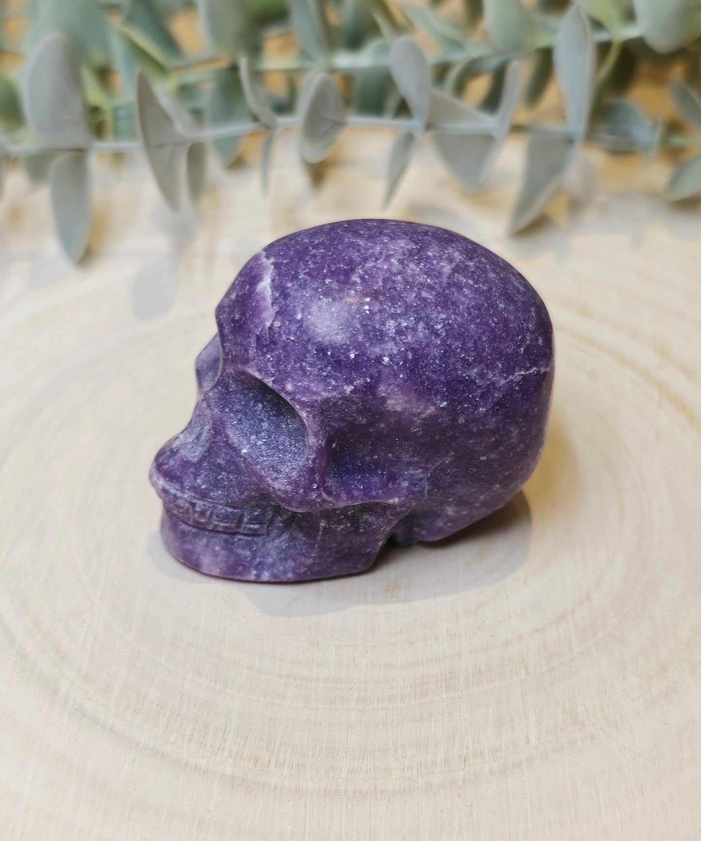 Crâne Lepidolite