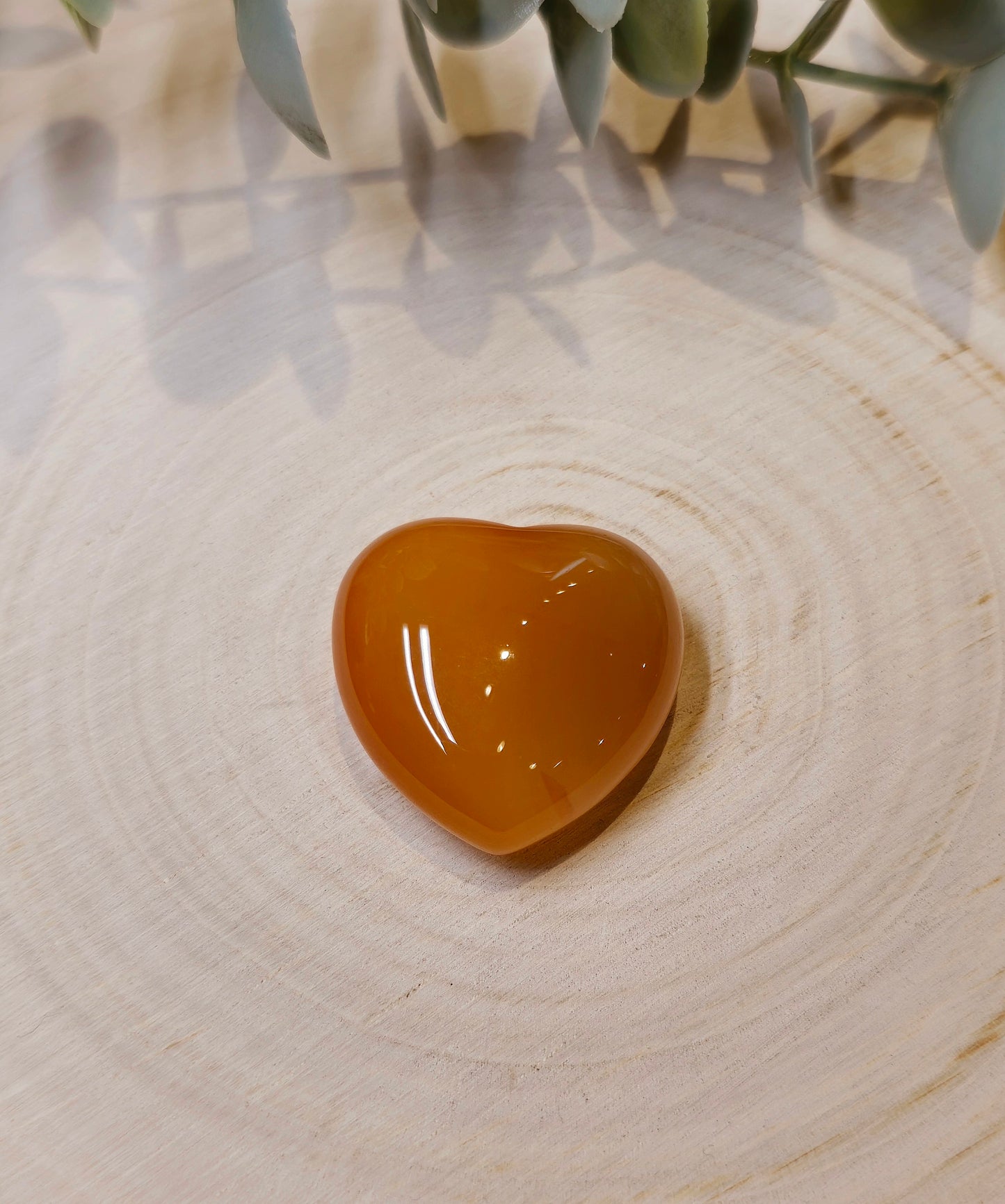 Coeur en Cornaline