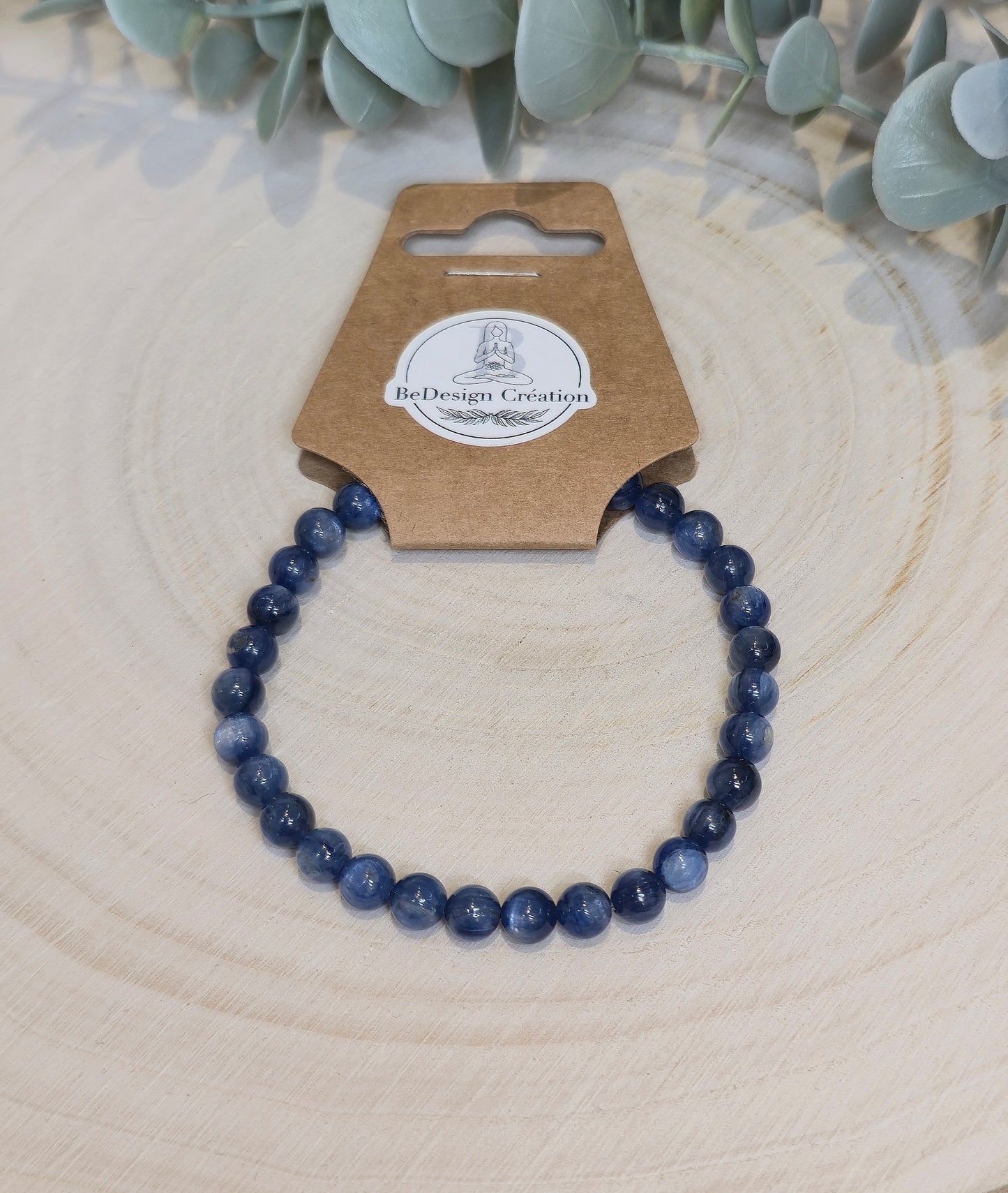 Bracelet Kyanite 6mm