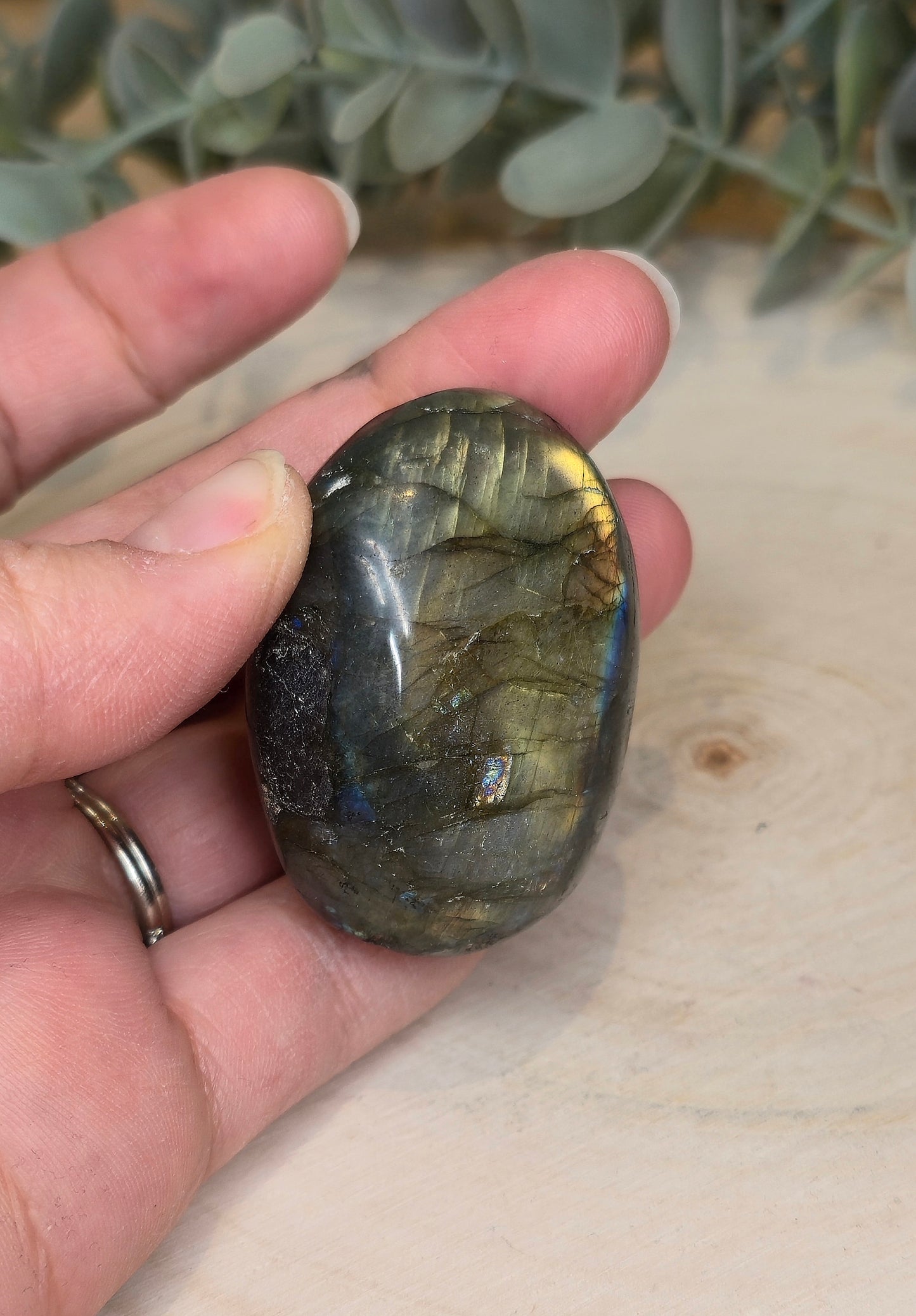 Pierre de paume Labradorite