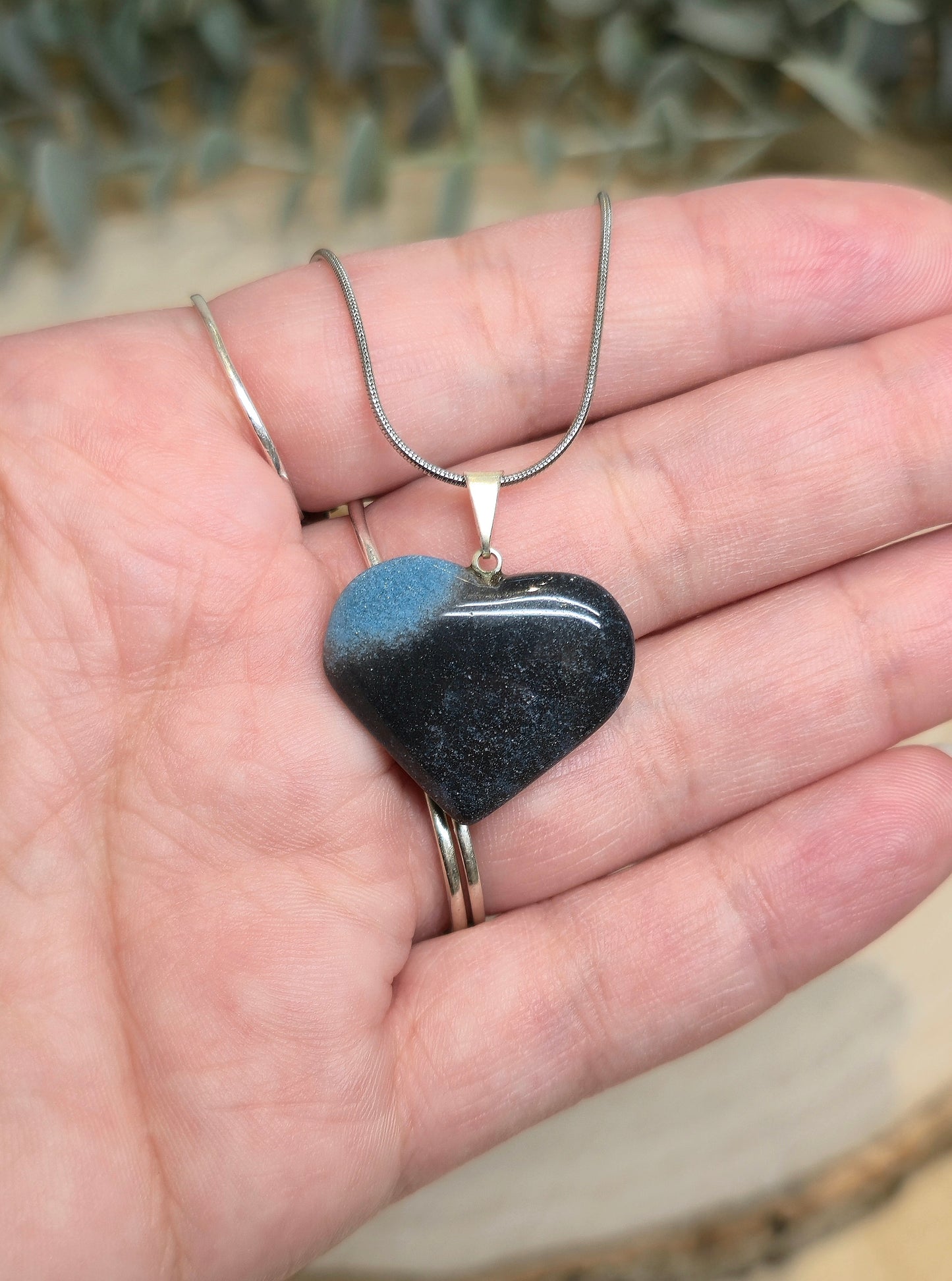 Collier Trolleite en coeur