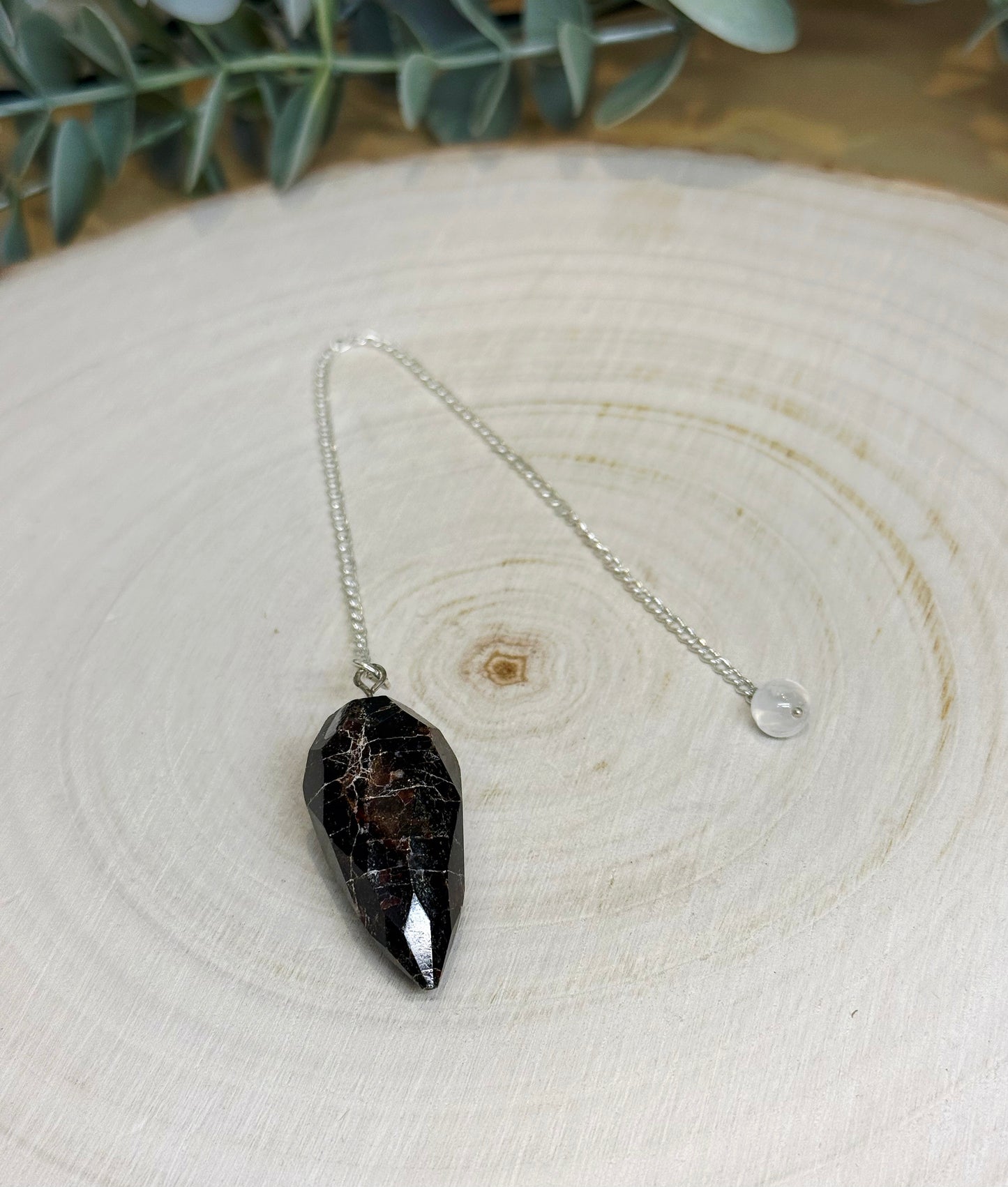 Pendule Grenat diamand