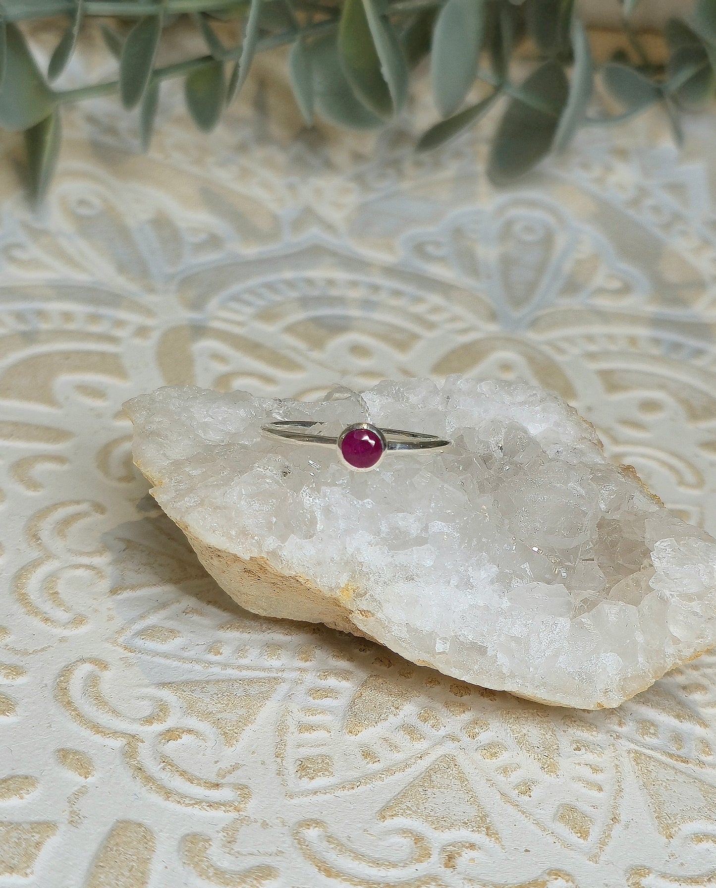 Bague Rubis