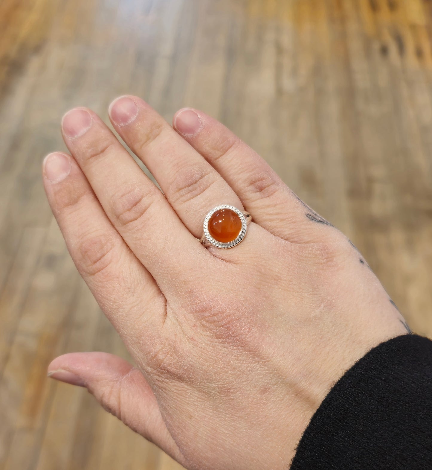 Bague Cornaline