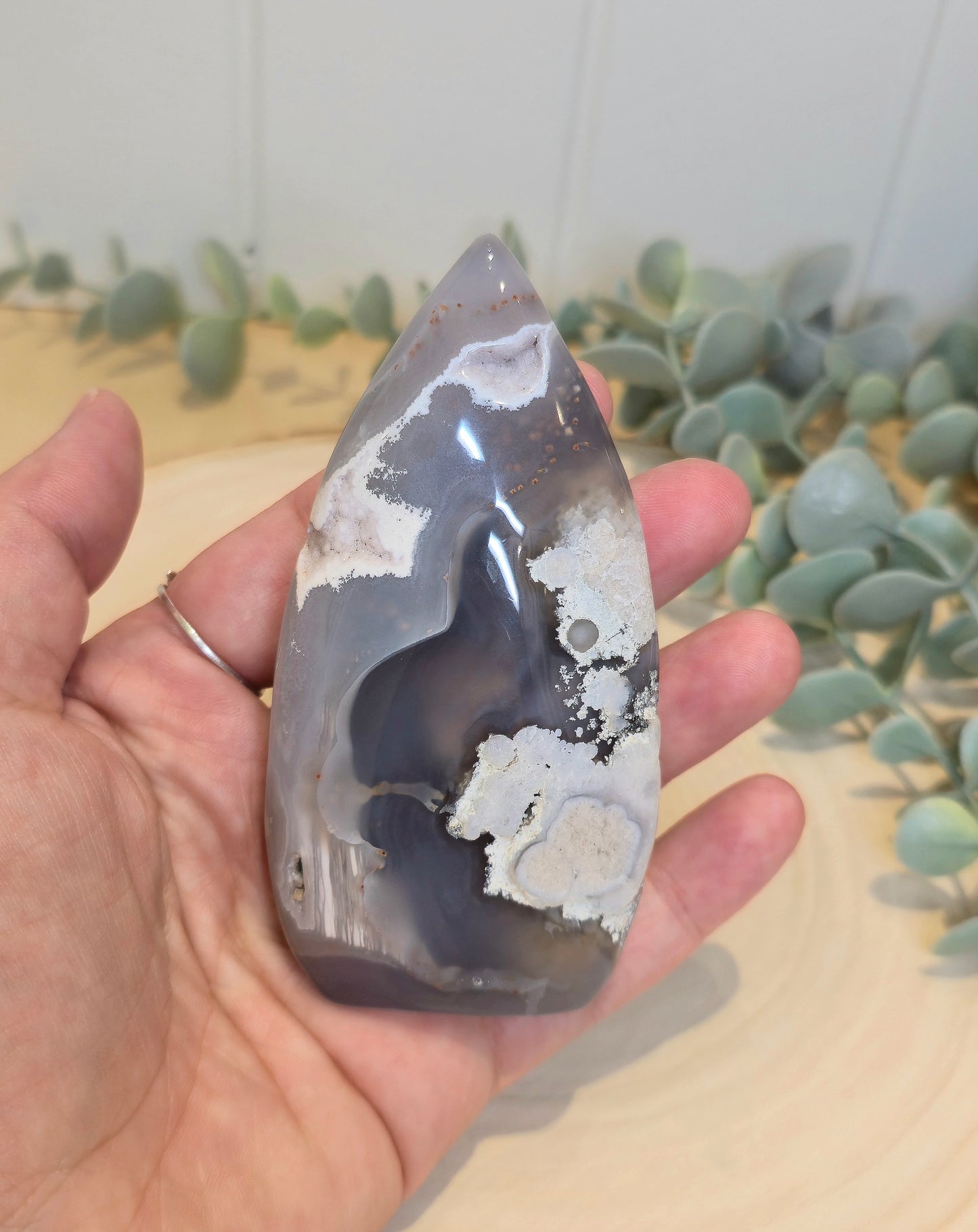 Flamme Agate fleur