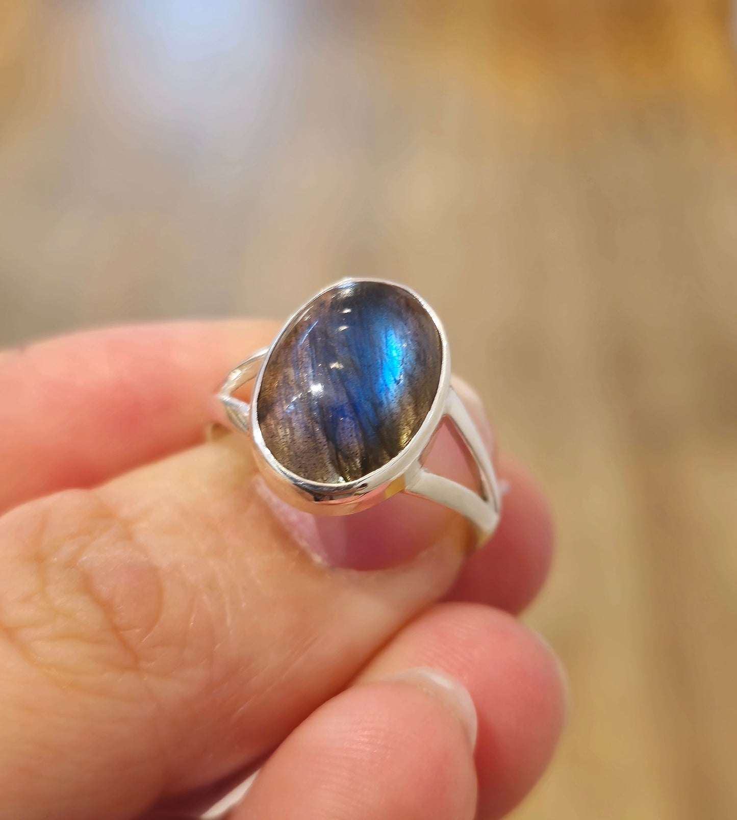 Bague Labradorite