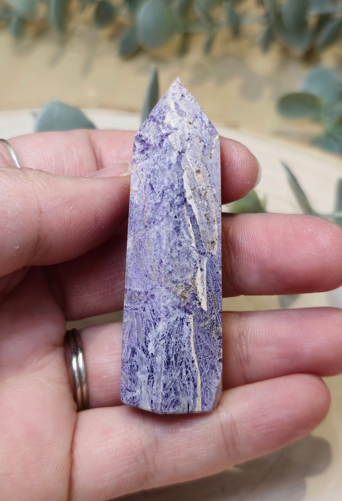 Pointe en Tiffany stone