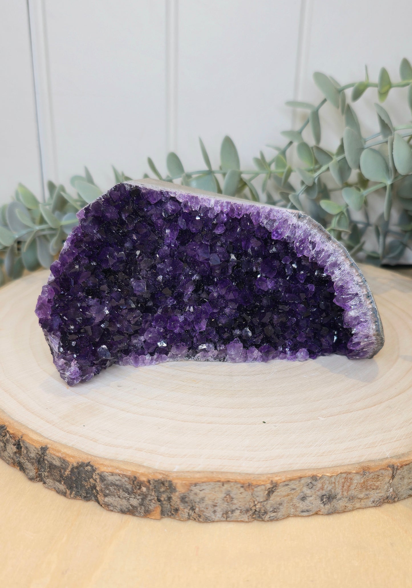 Base d’Améthyste géode d'Uruguay