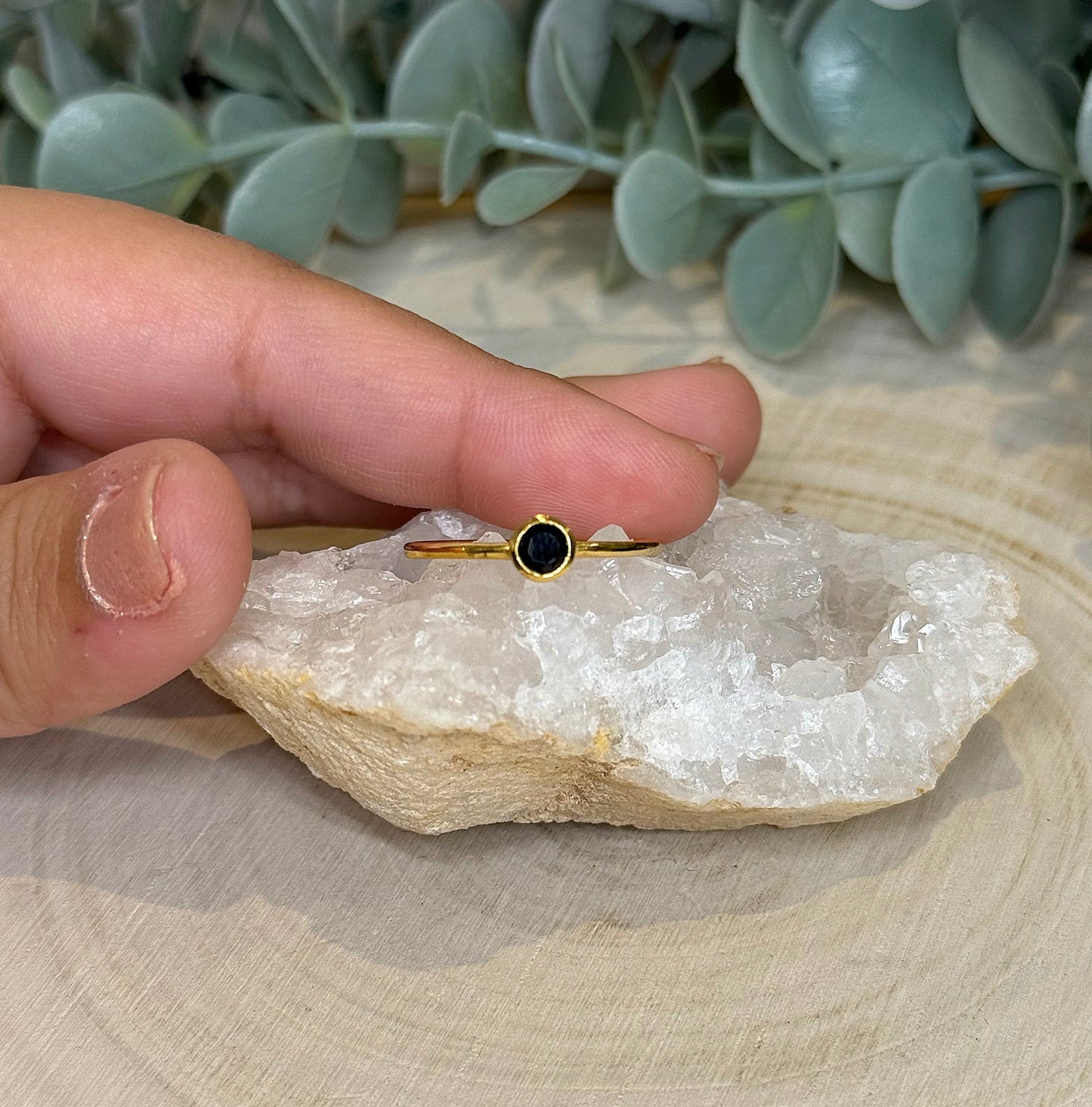 Bague Onyx gold